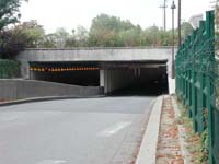 Entrance tunnel 