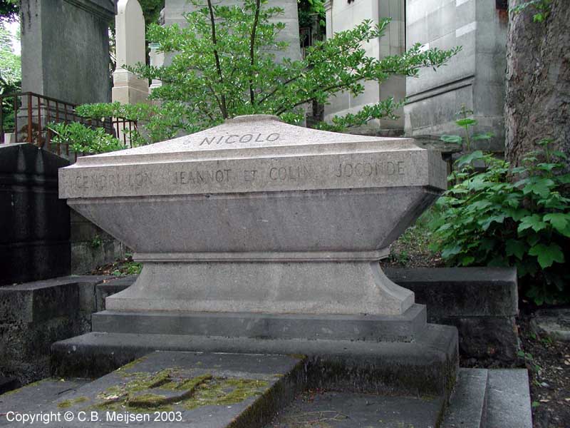 GraveYart (Isoard - P&egrave;re-Lachaise)