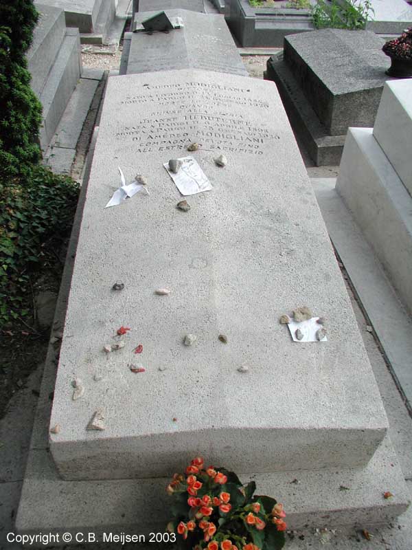 GraveYart (Modegliani - P&egrave;re-Lachaise)