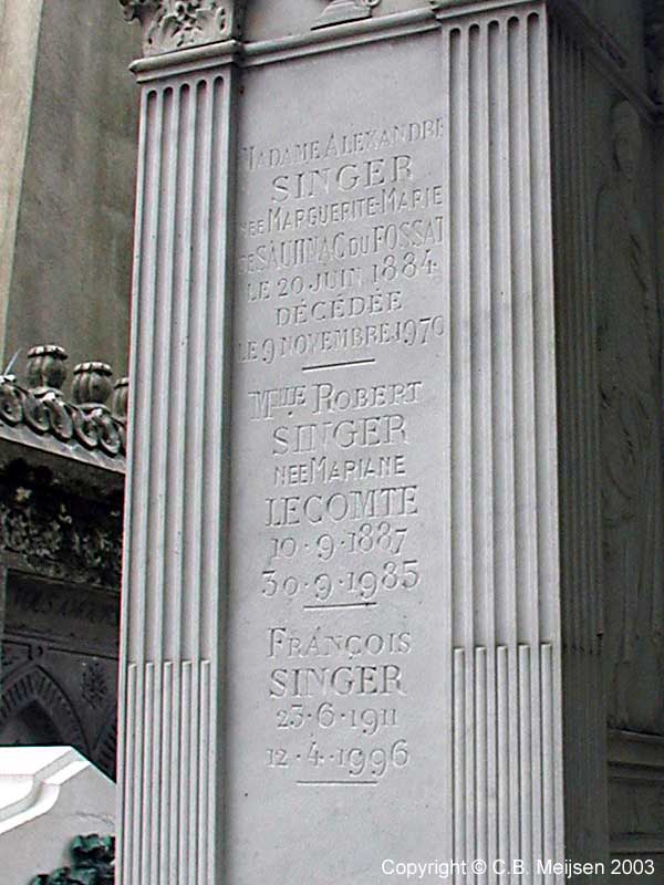 GraveYart (Singer - Père-Lachaise)